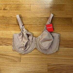 Spanx Unlined Nude Bra- Size 36DDD